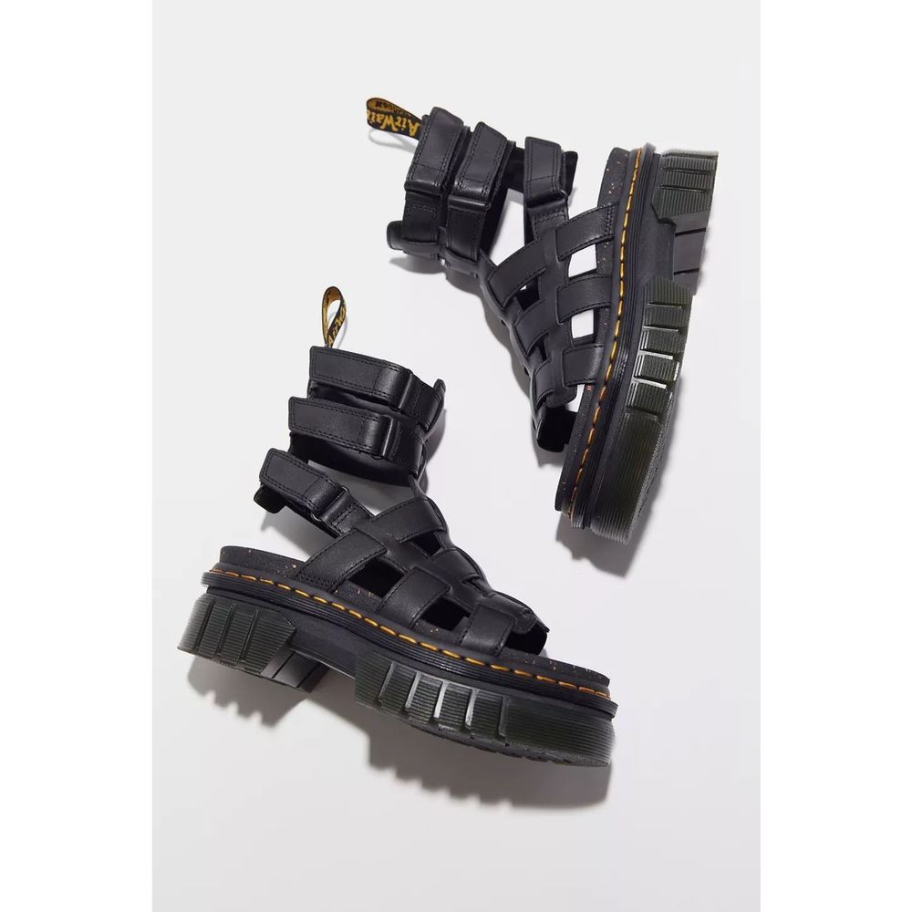 Dr. Martens Women's Ricki Nappa Lux leather Gladiator - Picture 2 of 8